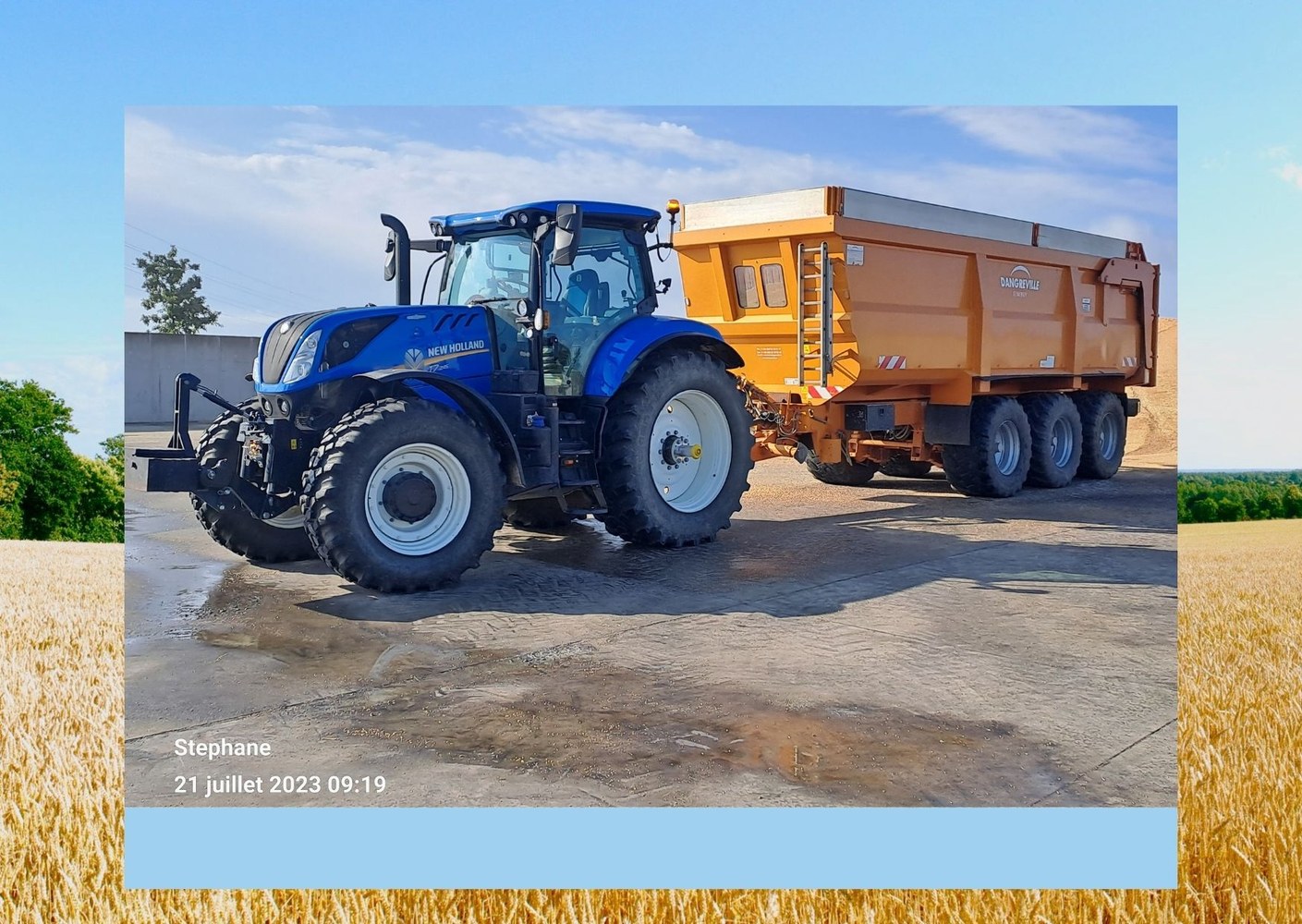 Transport de céréales