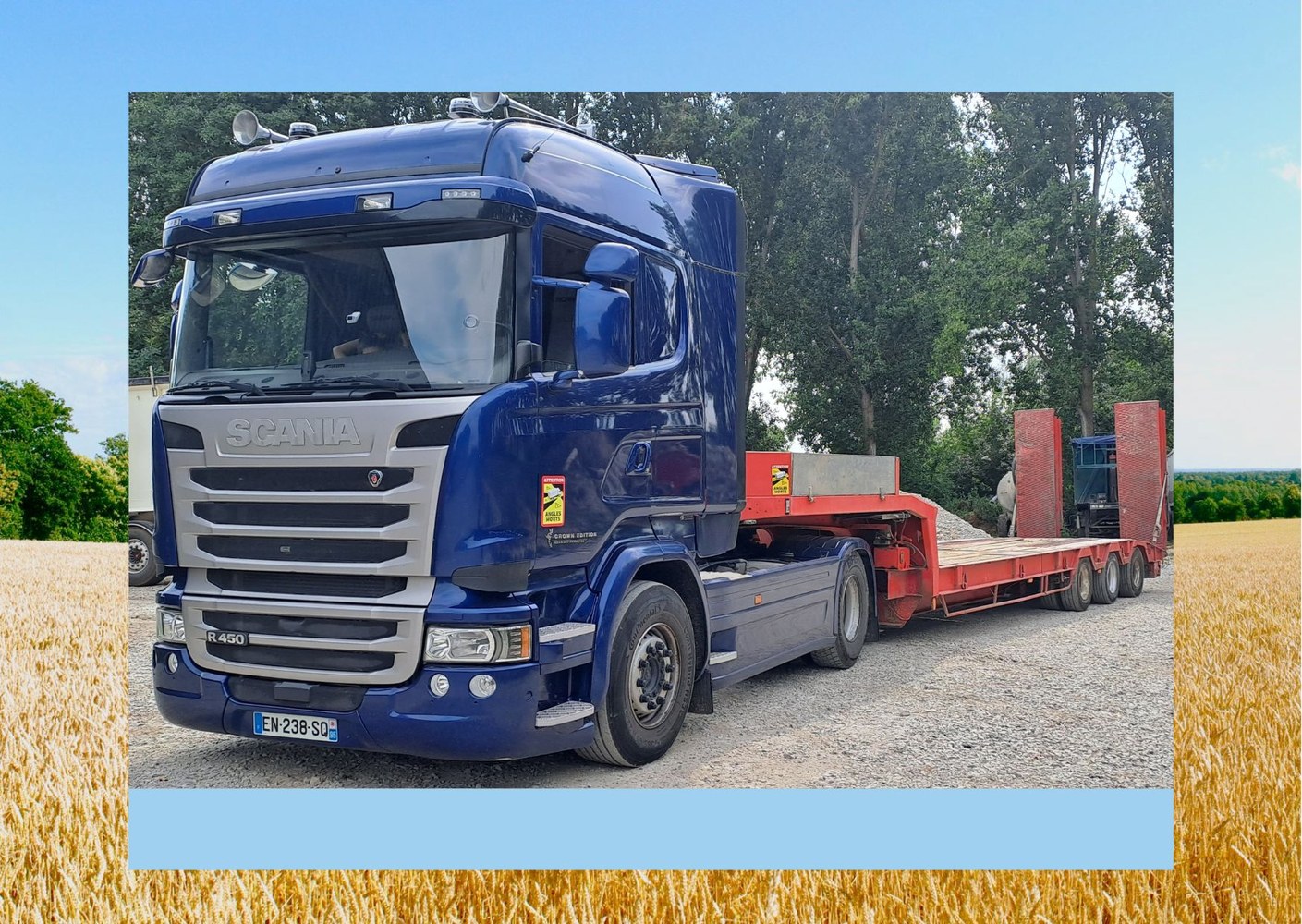 porte engins 3 essieux